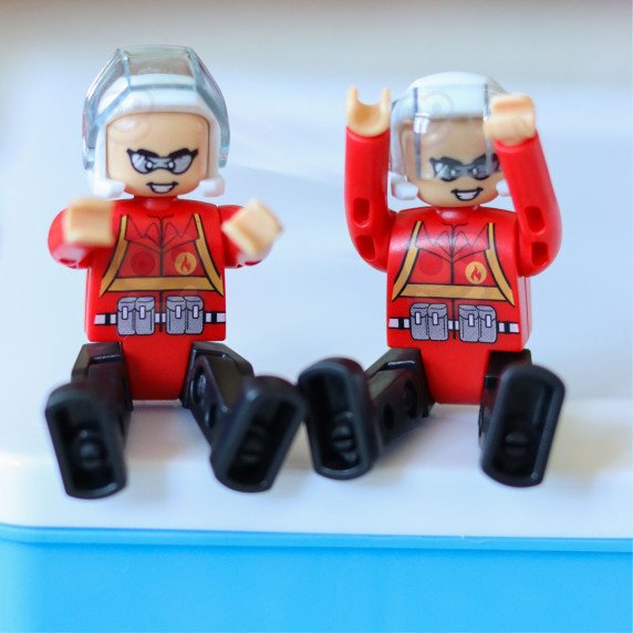 WOOPIE Creator City Fire Brigade statybos rinkinys