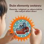 WOOPIE Interaktyvūs statybiniai blokai Pavaros 18 vnt.