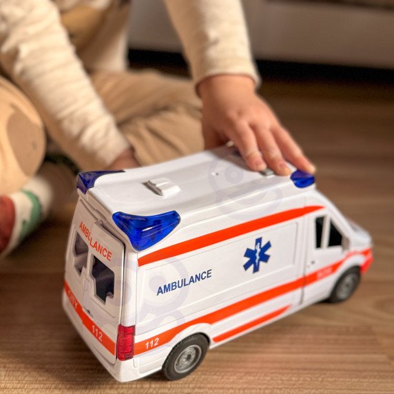WOOPIE Skubios pagalbos automobilinis nosilka komplektas + garsiniai ir šviesos signalai