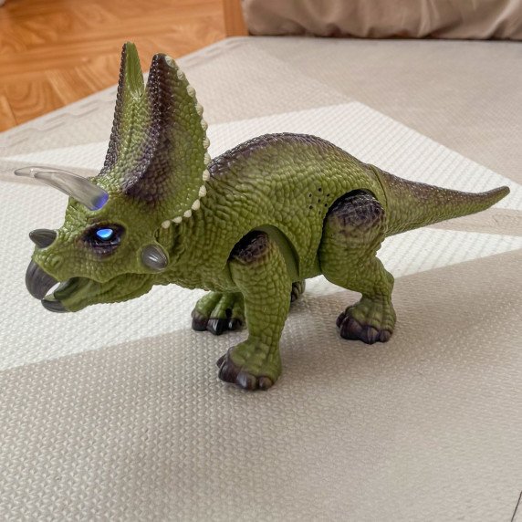 WOOPIE Nuotoliniu būdu valdomas RC dinozauras robotas Triceratops