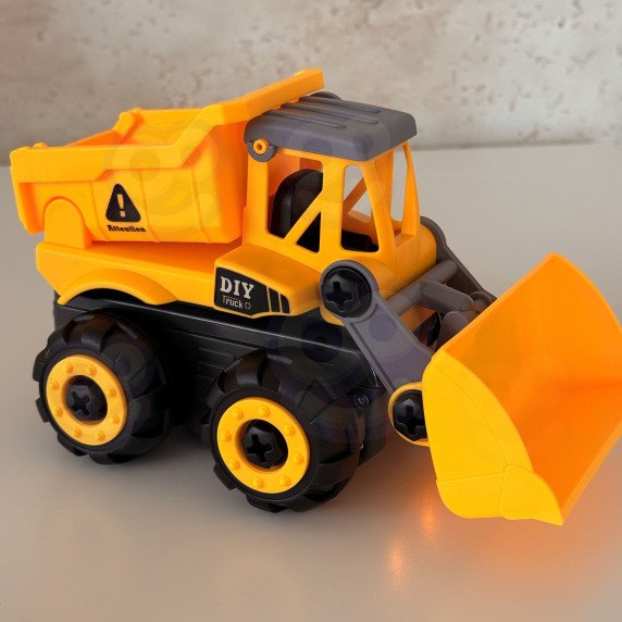 WOOPIE Nuotoliniu būdu valdomas statybinis automobilis „Do it yourself“
