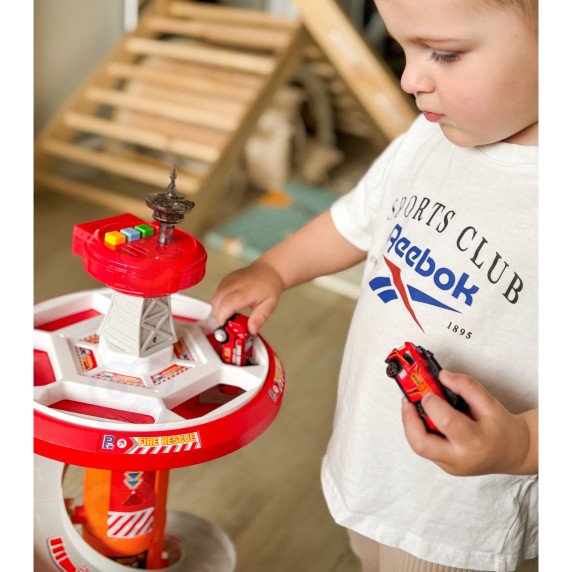 WOOPIE Spiral Track Car Garage 3 vnt.
