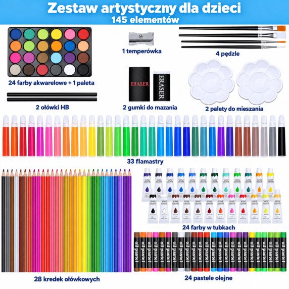 Woopie menas rinkinys dėžutėje kriaukštės tapybos šepetėliai