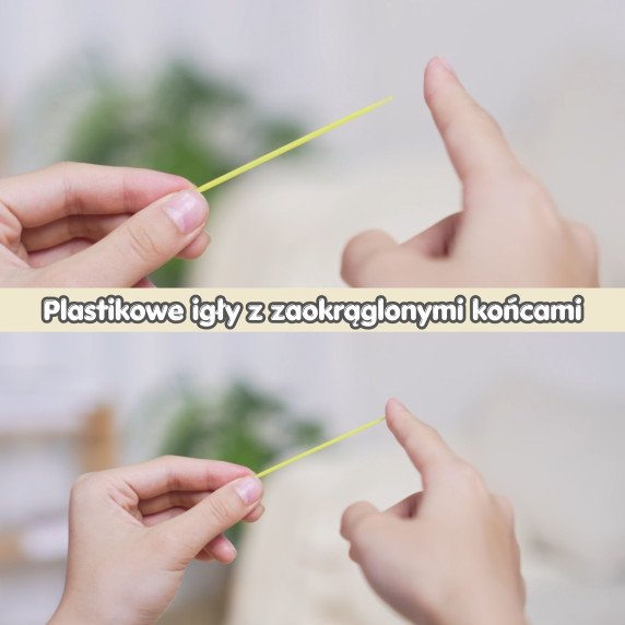 Woopie DIY raktų pakabukų siuvimo rinkinys vaikams