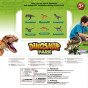 WOOPIE Dinozaurų parko rinkinys žaislai + kilimėlis ir aksesuarai 23 vnt.