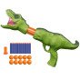 WOOPIE kamuolių šaudiklis putlinių kamuolių ir smiginės automatinis paleidiklis Dinozauras 22 vnt.