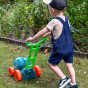 WOOPIE Dino burbulų sodo pjaustyklė su dinozauru + skystis