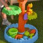 WOOPIE Water Table 2in1 Smėlio dėžė Laimingas medis 8 priedas.