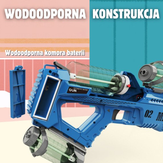WOOPIE Elektrinė Automatinė Vandens šautuvas Merkurijus