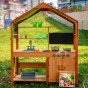 Woopie žalia Medinė Montessori purvinimo virtuvė vaikams