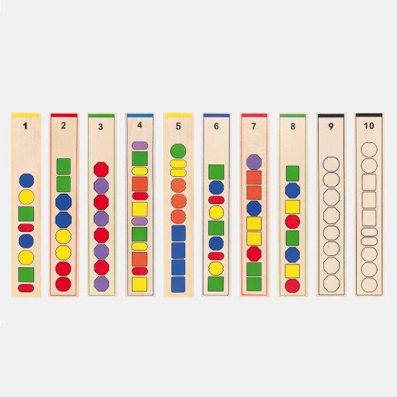 KAROLIUKAI Montessori rūšiavimo ir varstymo žaidimas (104 vnt.)