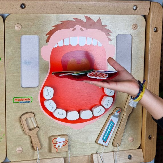 MASTERKIDZ Burnos higienos mokomoji lenta