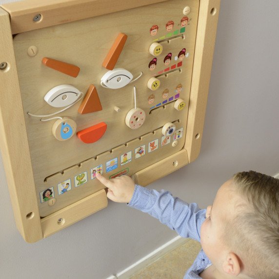 MASTERKIDZ Kaip Jūs Jaučiatės? Montessori Emocinio Mokymosi Lenta