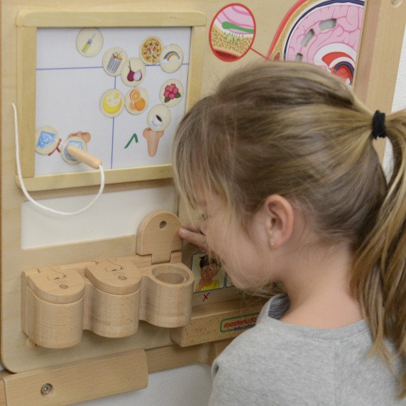 MASTERKIDZ Montessori uoslės - kvapų pažinimo lenta