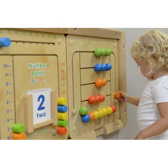 MASTERKIDZ Montessori karoliukų labirinto lentelė