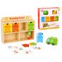 TOOKY TOY Medinis perdirbimo centro mokomasis rūšiaviklis