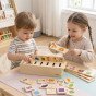 VIGA Medinis Edukacinis Rūšiavimo Žaidimas Gyvūnai Vaisiai Daržovės Montessori