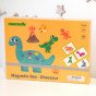 TOOKY TOY Magnetinis Puzzle Dinozaurų Puzzle