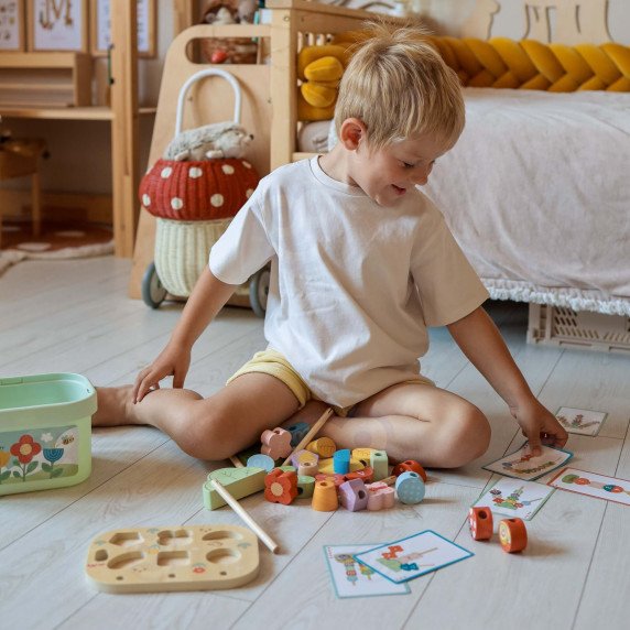 TOOKY TOY Mokomasis dėžutės rinkinys 5-in-1 Magiškas sodas Montessori