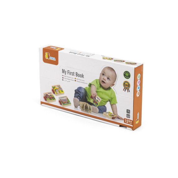 VIGA Mano pirmas medinis knygelis 1 vnt.