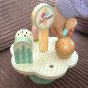 Medinis magnetinis ledų stovas iš TOOKY TOY firminės įmonės