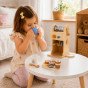 TOOKY TOY Medinis kavinės rinkinys - Baristo ekspreso aparatas