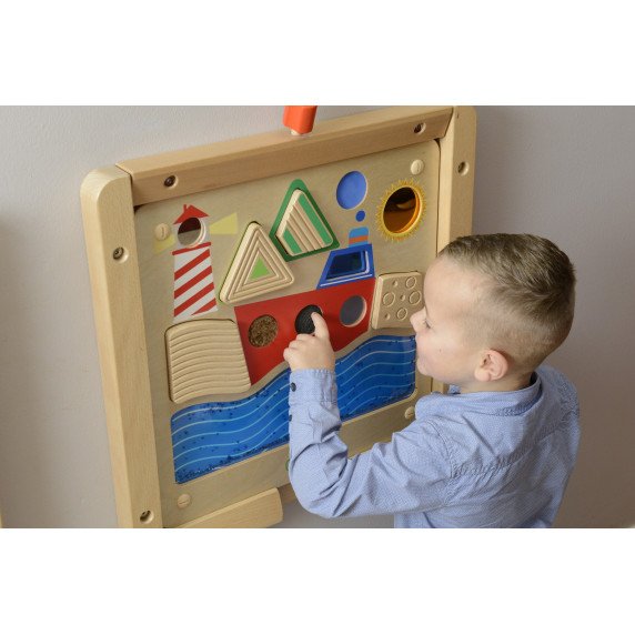 MASTERKIDZ Montessori vandenyno buriavimo pojūčių lenta