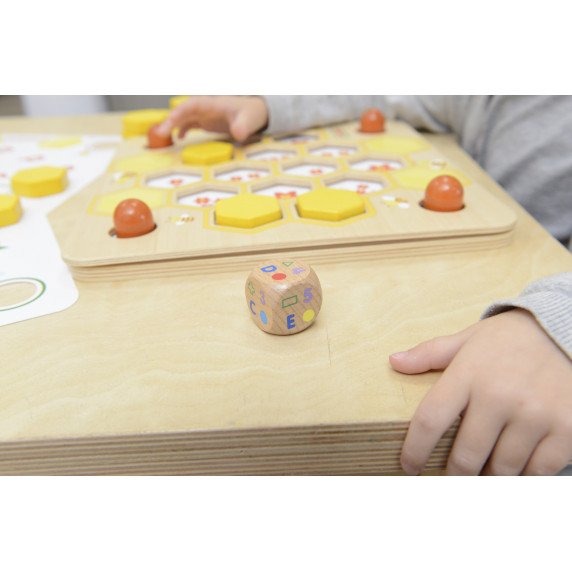 MASTERKIDZ Montessori Bitės ir Bičių Švietimo Lentos Atminties Mokymosi Žaidimas