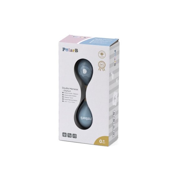 VIGA PolarB Maracas muzikinis instrumentas vaikams Rattle