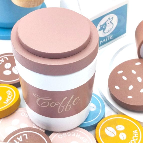 TOOKY TOY Medinis kavos aparatas „Baristas Cafe“