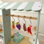 TOOKY TOY Produktų parduotuvės stalas Iš medžio Orkaitė Svarstyklių Kortelių skaitytuvas
