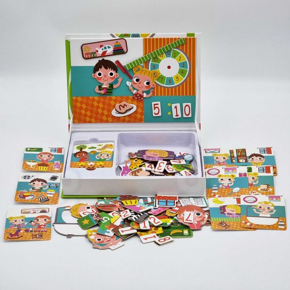 TOOKY TOY Medinis galvosūkis Magnetinė dėžutė