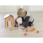 MASTERKIDZ mini Pajęgos stoties medinis rinkinys