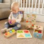 TOOKY TOY dėžutė XXL Montessori edukacinė 6in1 pojūčių dėžė 13-15 mėn.