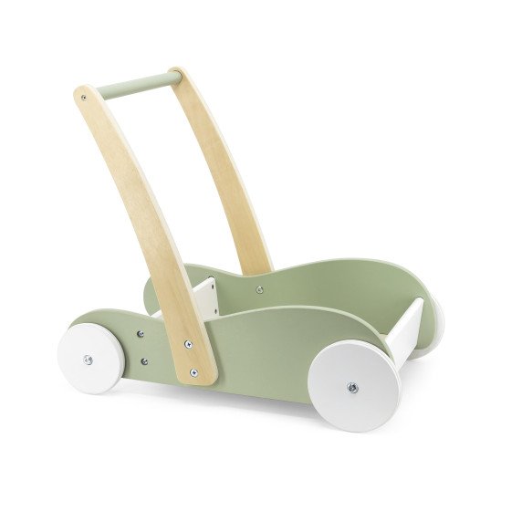 Viga PolarB medinis 2-in-1 vairuojamas vežimėlis/-žagždė/-pūtiklis