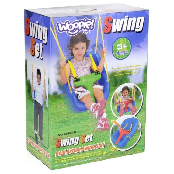 WOOPIE 2-in-1 kibirų įtempiamas laikiklis su saugos diržais