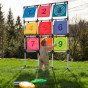 WOOPIE Frisbee XXL Mesti į Taikinio Gaudymo Žaidimas