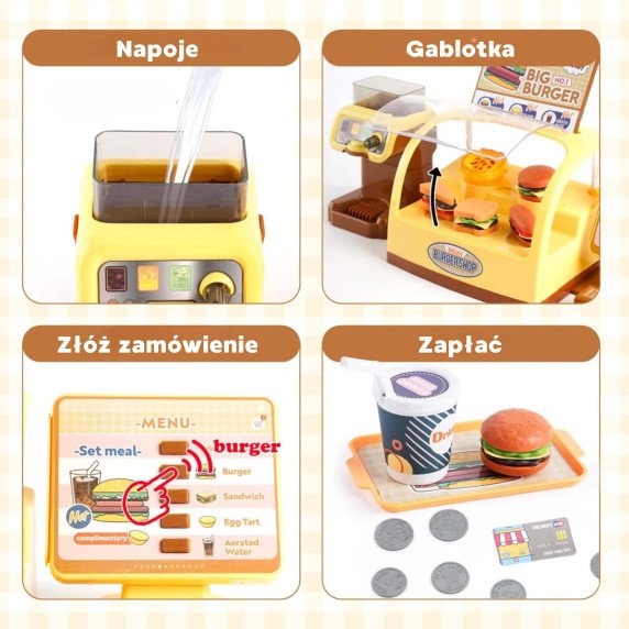 WOOPIE Parduotuvė Restoranas Greito Maisto Burgerių Parduotuvė 