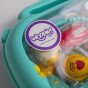 WOOPIE medicininis rinkinys Mažas Daktaras Daktaras Deimantinėje lėkštėje Šviesa Garsas + Priedai