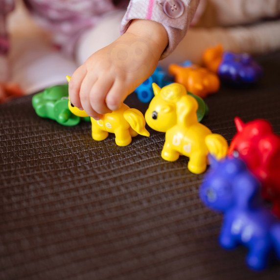 WOOPIE Montessori figūrėlės ugdymo rinkinys vienaragiai 