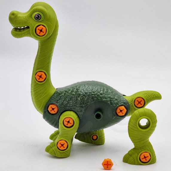 WOOPIE Dinozaurų rinkinys su sukimu + gręžtuvas, 31 vnt.