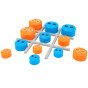 WOOPIE IQ Nešiojamas galvosūkis Tic Tac Toe Katės dėžėje