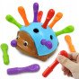 WOOPIE Šuntrūnas Rūšiuoklis Montessori Įgūdžių Žaidimas Mokymasis Skaičių ir Spalvų 4 viename