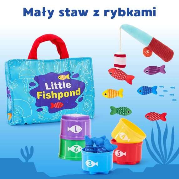 WOOPIE Mažasis Žvejų rinkinys, Mokantis skaičiuoti, 22 dalių
