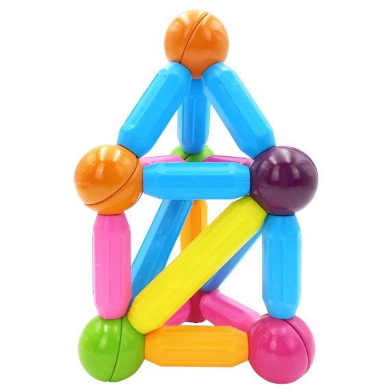 WOOPIE Magnetiniai Konstruktoriai Mokomieji Dideli Stiprūs 38 vnt.