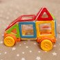 WOOPIE Magnetiniai Blokai Transporto Priemonėms Mini STEAM Pastatai 22 vnt.