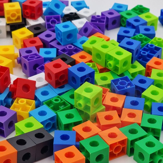 WOOPIE 3D Konstrukcijos Kubai 150 vnt.