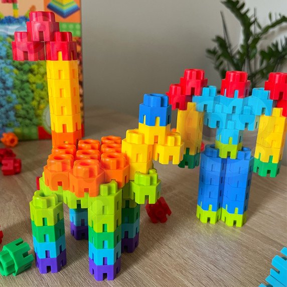 WOOPIE Kūrybiniai Statybiniai Blokeliai 300 vnt.