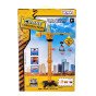 WOOPIE Nuotolinio valdymo krautuvas 103cm R/C sunkvežimis ekskavatorius + 4 priedai.
