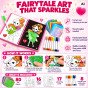 WOOPIE menas rinkinys folijos pastažinimo knyga princesėms 121 vnt.